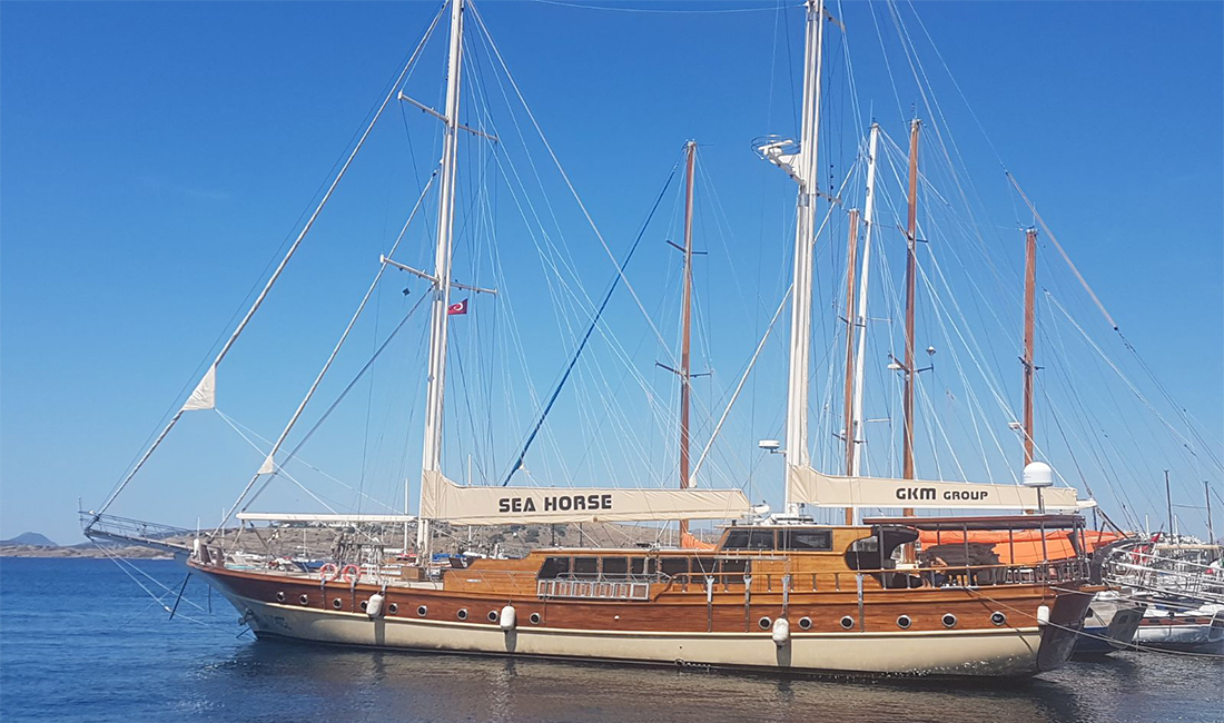 Motor Sailer “SEAHORSE” available for charter 2017 – 2018 in Turkish and Hellenic waters
