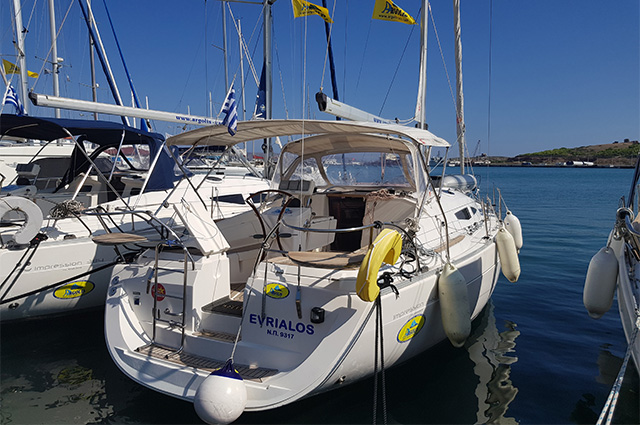 Elan i344 "Evrialos" Sailing Yacht Charter Greece